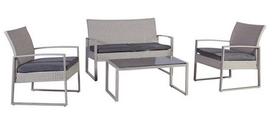 Home4you Victoria Garden Furniture Set Grey