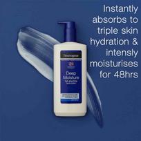 neutrogena moisture - Neutrogena Deep Moisturising Body Lotion Dry Skin 400ml - 2 nuotrauka