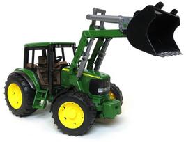 modeliukai traktoriai - Bruder John Deere 6920 With Frontloader 980261, žalia - 2 nuotrauka