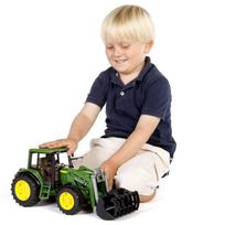 modeliukai traktoriai - Bruder John Deere 6920 With Frontloader 980261, žalia - 5 nuotrauka