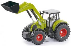 modeliukai traktoriai - SIKU traktorius su priekiniu krautuvu Claas, 1979 - 2 nuotrauka