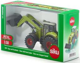 modeliukai traktoriai - SIKU traktorius su priekiniu krautuvu Claas, 1979 - 6 nuotrauka
