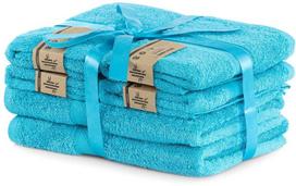 vonios ranksluosciai 70 140 - DecoKing Bamby Towel Set 6pcs Turquoise - 2 nuotrauka