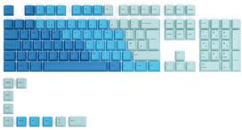 Klavišų dangtelis Glorious PC Gaming Race GPBT 115 PBT UK, mėlyna