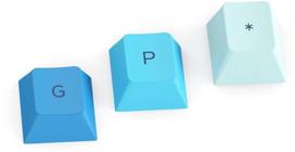 pbt keycaps - Klavišų dangtelis Glorious PC Gaming Race GPBT 115 PBT UK, mėlyna - 2 nuotrauka