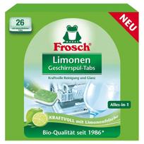 Frosch citrinų kvapo indaplovių tabletės 26 vnt.