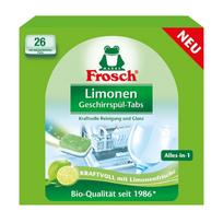 indaploviu tabletes - Frosch citrinų kvapo indaplovių tabletės 26 vnt. - 2 nuotrauka