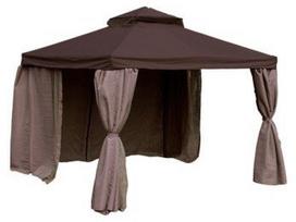 lauko pavesines 3 4 - Home4you 974097 Legend 3 x 4m Brown - 2 nuotrauka