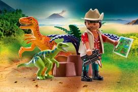 aaa baterija 1.2v - Playmobil Dino Tyrinėtojo lagaminėlis 70108 - 3 nuotrauka