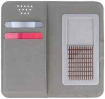telefono deklas knygute - Greengo "Universal Smart Magnetic Fix Book Case" Red - 4 nuotrauka