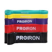 resistance band - Proiron PRO-ZLD-7W, violetinė - 3 nuotrauka