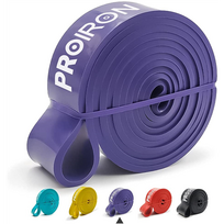 resistance band - Proiron PRO-ZLD-7W, violetinė - 5 nuotrauka