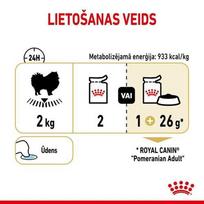 suaugusiesiems, - ROYAL CANIN Pomeranian 12x85g drėgnas pašaras - paštetas, skirtas suaugusiems Pomeranian veislės šunims - 4 nuotrauka
