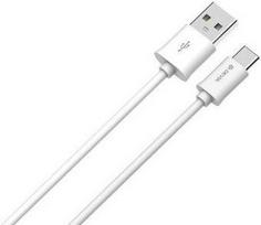 usb c pakrovejas 2m - Devia USB To USB Type-C Smart Cable 2A 2m White - 2 nuotrauka