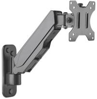 televizoriaus universalus laikiklis - MANHATTAN Universal Gas Spring Monitor Wall Mount Single Gas-Spring Arm Supports One 17-32" - 4 nuotrauka
