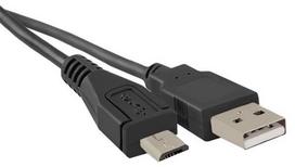 Qoltec Cable USB / USB-micro Black 1m