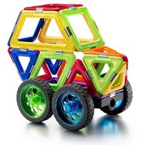 geosmart - GEOSMART magnetinis konstruktorius su RC Lunar Rover 30 pcs., GEO211 - 3 nuotrauka