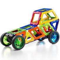 geosmart - GEOSMART magnetinis konstruktorius su RC Lunar Rover 30 pcs., GEO211 - 5 nuotrauka