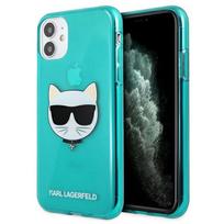 mini telefonai - Karl Lagerfeld Choupette Fluo for iPhone 13 Mini, apple iphone 13 mini, žalia - 1 nuotrauka