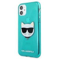 mini telefonai - Karl Lagerfeld Choupette Fluo for iPhone 13 Mini, apple iphone 13 mini, žalia - 2 nuotrauka