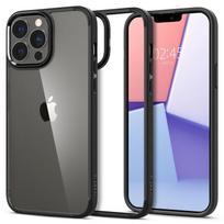 iphone 16e deklas spigen - Spigen Ultra Hybrid for iPhone 13 Pro, apple iphone 13 pro, skaidri/juoda - 3 nuotrauka