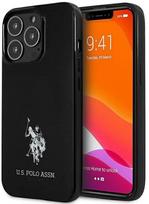 senukai iphone - U.S. Polo Assn. Apple iPhone 13 Pro Max, apple iphone 13 pro max, juoda - 1 nuotrauka