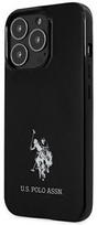 senukai iphone - U.S. Polo Assn. Apple iPhone 13 Pro Max, apple iphone 13 pro max, juoda - 2 nuotrauka