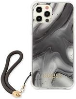senukai iphone - Guess Marble Collection Case for iPhone 12 Pro Max, apple iphone 12 pro max, tamsiai pilka - 2 nuotrauka