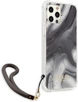 senukai iphone - Guess Marble Collection Case for iPhone 12 Pro Max, apple iphone 12 pro max, tamsiai pilka - 3 nuotrauka