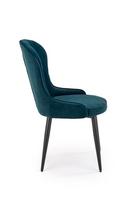 zalios valgomojo kedes - Valgomojo kėdė Halmar K366 Dark Green - 2 nuotrauka