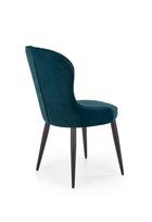 zalios valgomojo kedes - Valgomojo kėdė Halmar K366 Dark Green - 4 nuotrauka