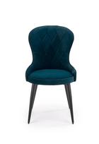 zalios valgomojo kedes - Valgomojo kėdė Halmar K366 Dark Green - 8 nuotrauka