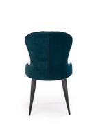 zalios valgomojo kedes - Valgomojo kėdė Halmar K366 Dark Green - 9 nuotrauka