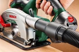 bosch akumuliatoriai pakrovejai - Akumuliatorinis diskinis pjūklas Bosch PKS 18 Li; (be akumuliatoriaus ir pakrovėjo) - 5 nuotrauka