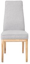Valgomojo kėdė Home4you Preston Light Grey, 1 vnt.