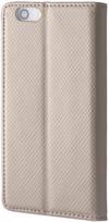 deklas huawei p20 - Forever "Smart Magnetic Fix Book Case Huawei P20 Lite" Gold - 2 nuotrauka