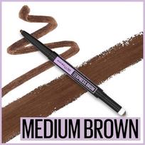 pudra maybelline - Maybelline Express Brow Satin Duo 2in1 antakių pieštukas ir antakių pudra 0,71 g. - Medium Brown - 3 nuotrauka