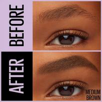 pudra maybelline - Maybelline Express Brow Satin Duo 2in1 antakių pieštukas ir antakių pudra 0,71 g. - Medium Brown - 4 nuotrauka
