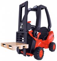 vaikiskas elektromobilis - BIG - Linde Forklift (800056580) - 2 nuotrauka