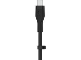 usb c 3 type c 3m -  Belkin BoostCharge USB-C for Lightning, 1x USB Type-C/1 x Lightning, 3 m, juoda - 5 nuotrauka