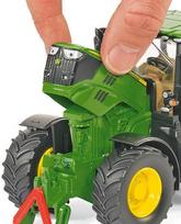 modeliukai traktoriai - Siku John Deere 6210R Green 3282 - 3 nuotrauka