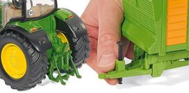 modeliukai traktoriai - Siku John Deere 6210R Green 3282 - 5 nuotrauka