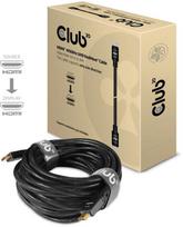 hdmi kabelis 10m - Club 3D HDMI 2.0 4K60Hz RedMere Cable 10m Black - 2 nuotrauka