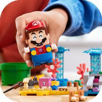 zaislas krabas - LEGO Super Mario Dorrie paplūdimio papildomas rinkinys 71398 - 4 nuotrauka