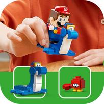 zaislas krabas - LEGO Super Mario Dorrie paplūdimio papildomas rinkinys 71398 - 5 nuotrauka