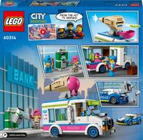 legajos - LEGO City Ledų sunkvežimio policijos gaudynės 60314 - 3 nuotrauka