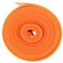 gumos juostos - Elastinė guminė mankštos juosta HMS FB02 oranžinė - 4 nuotrauka