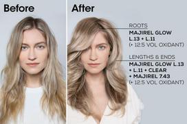 loreal plaukams profesionalams - Loreal Professionnel Majirel Glow Dark Base ilgalaikiai profesionalūs plaukų dažai 50 ml. - 0,1 To The Moon And Back - 4 nuotrauka