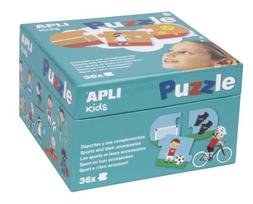 Apli Kids Sports And Their Accessories Puzzle 36pcs