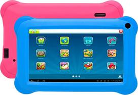 rozinis kompiuterio - Denver TAQ-70353K 10.1" 16GB Wi-Fi Blue/Pink (Mėlynas/Rožinis) - 2 nuotrauka